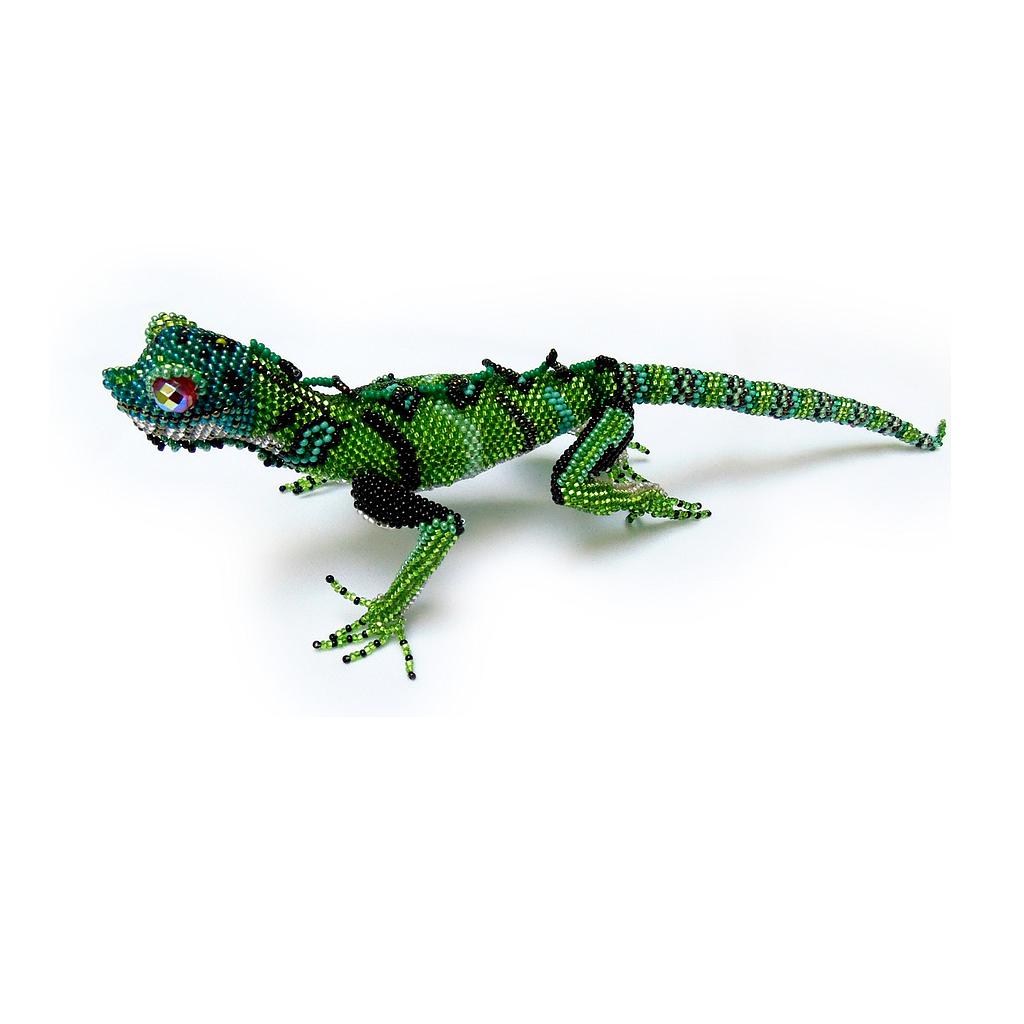 Lagartija de mostacilla.